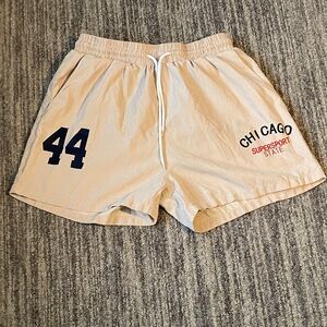 SHEIN Tan Athletic Men's Shorts